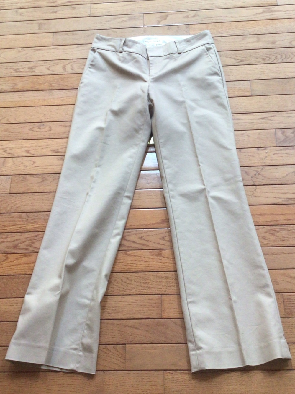 Banana Republic Classic Women's Bootcut Dress Pants - Cream
